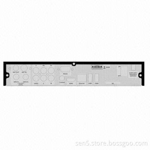 DVB-S2/T Receiver, Android + Linux, 1CA, 1CI, 3 USB, Ethernet, Wi-Fi Embedded, SD Card Reader, DLNA